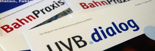 Schriften BahnPraxis und UVB.dialog