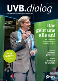 UVB.dialog – Ausgabe 1/2018